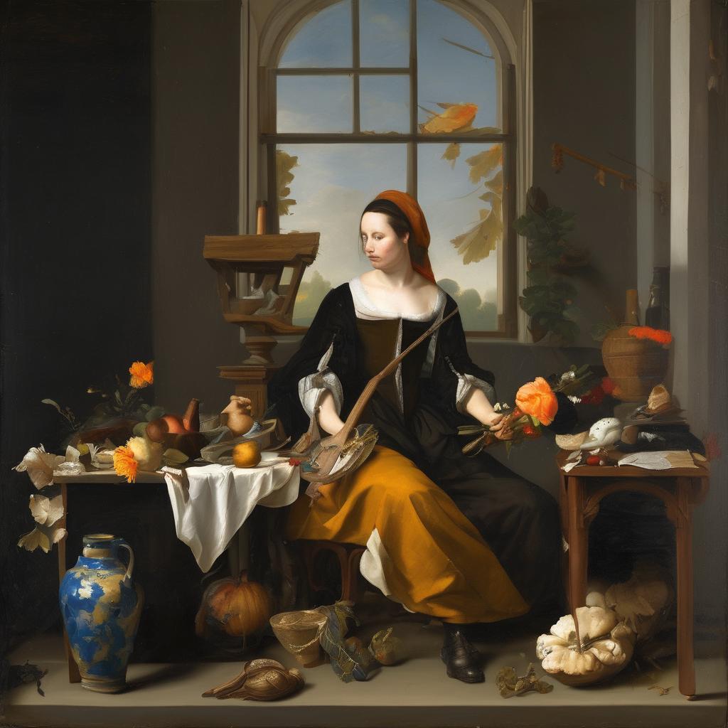 Το Στιλ και οι Τεχνικές Ζωγραφικής του Φρανς βαν Μίρις