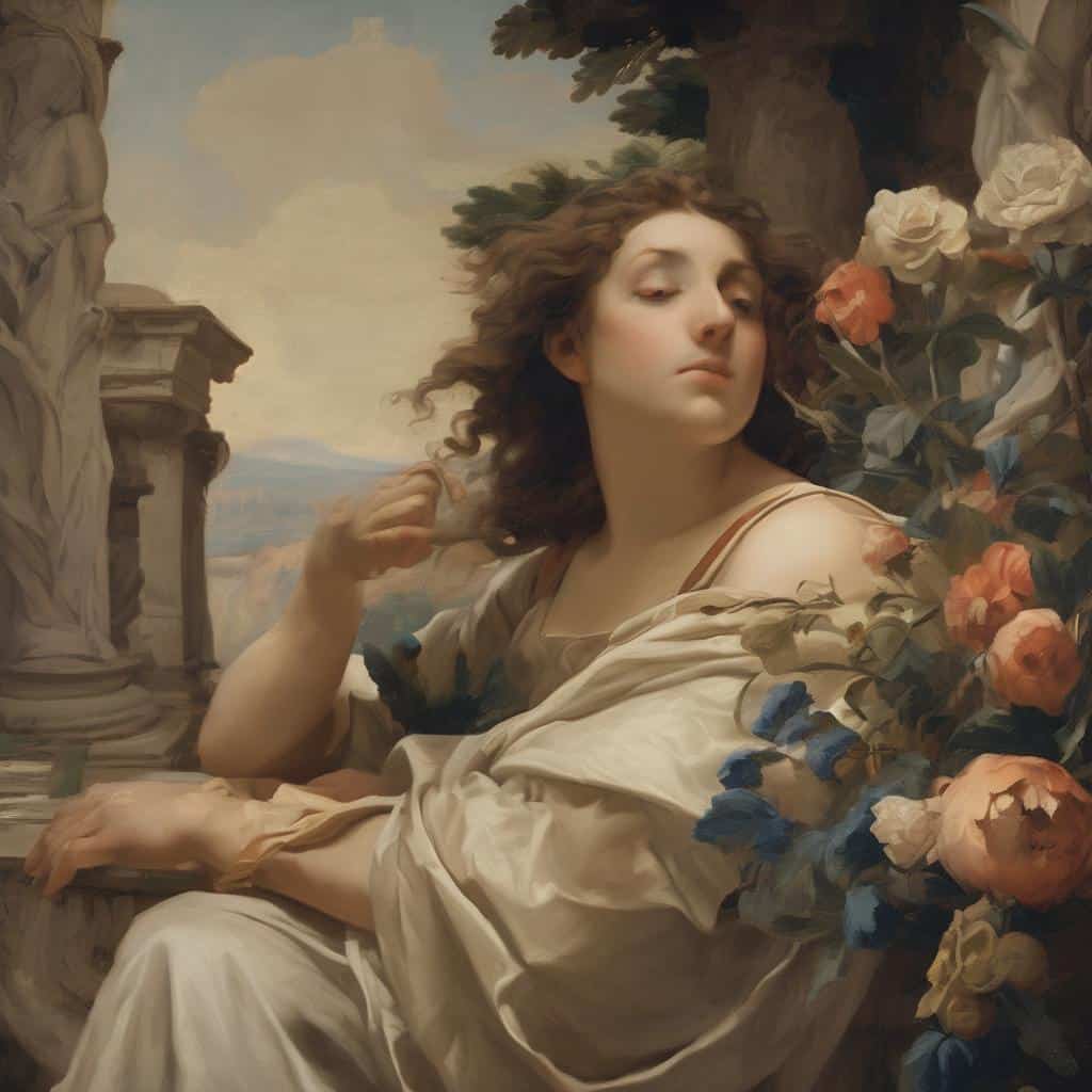 Χαρακτηριστικό ψηφιακής τέχνης και αναπαράστασης, ενσωματώνοντας στοιχεία τέχνης και ψηφιακής επανάστασης.