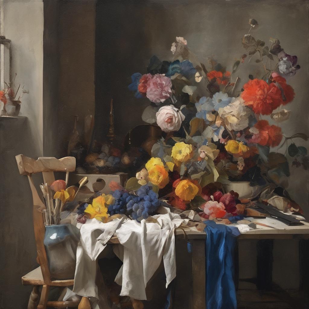 Ο μοναδικός ύφος και η τεχνική του καλλιτέχνη